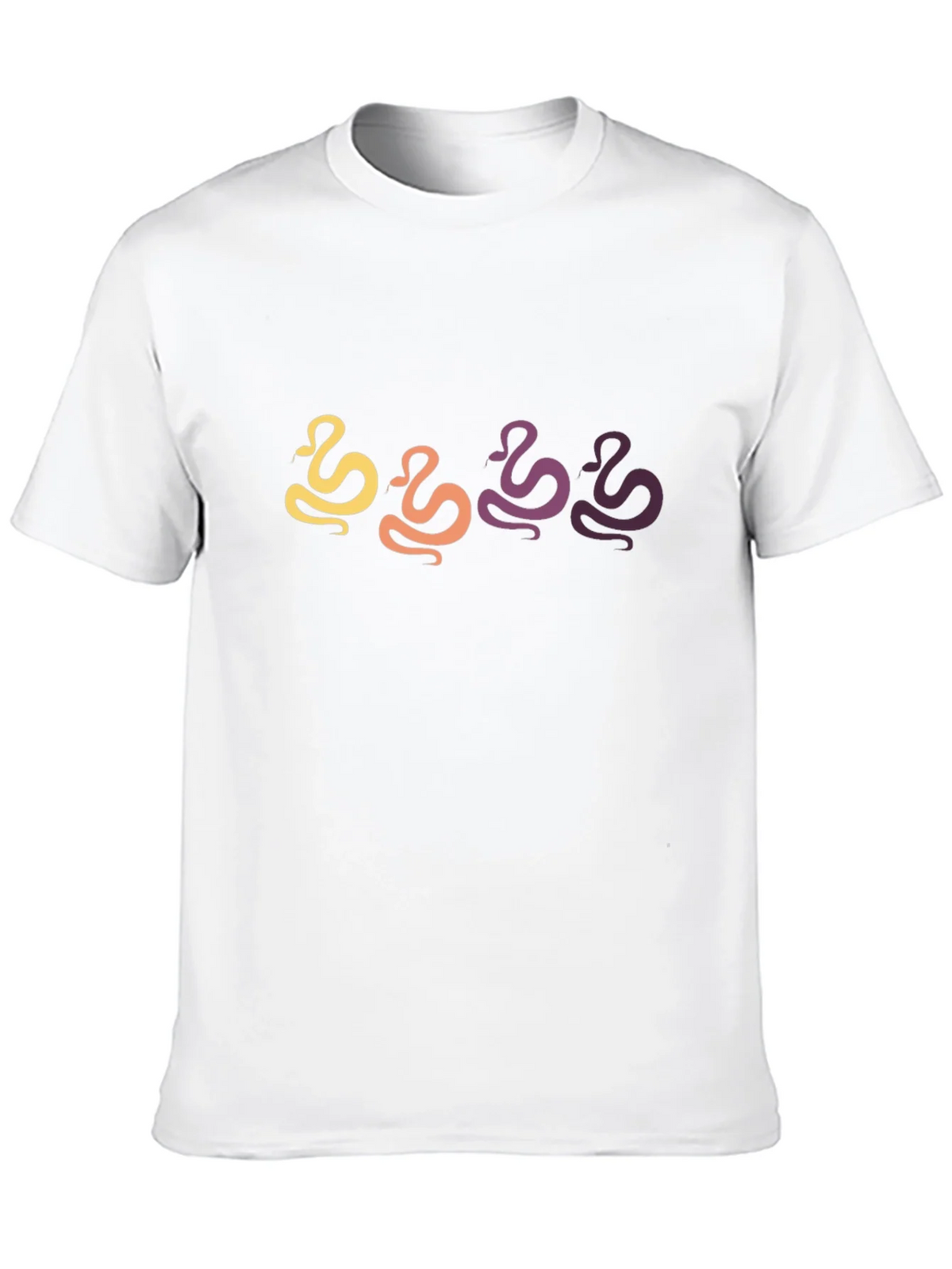 Retro Snake Graphic Black T-Shirt product image 9