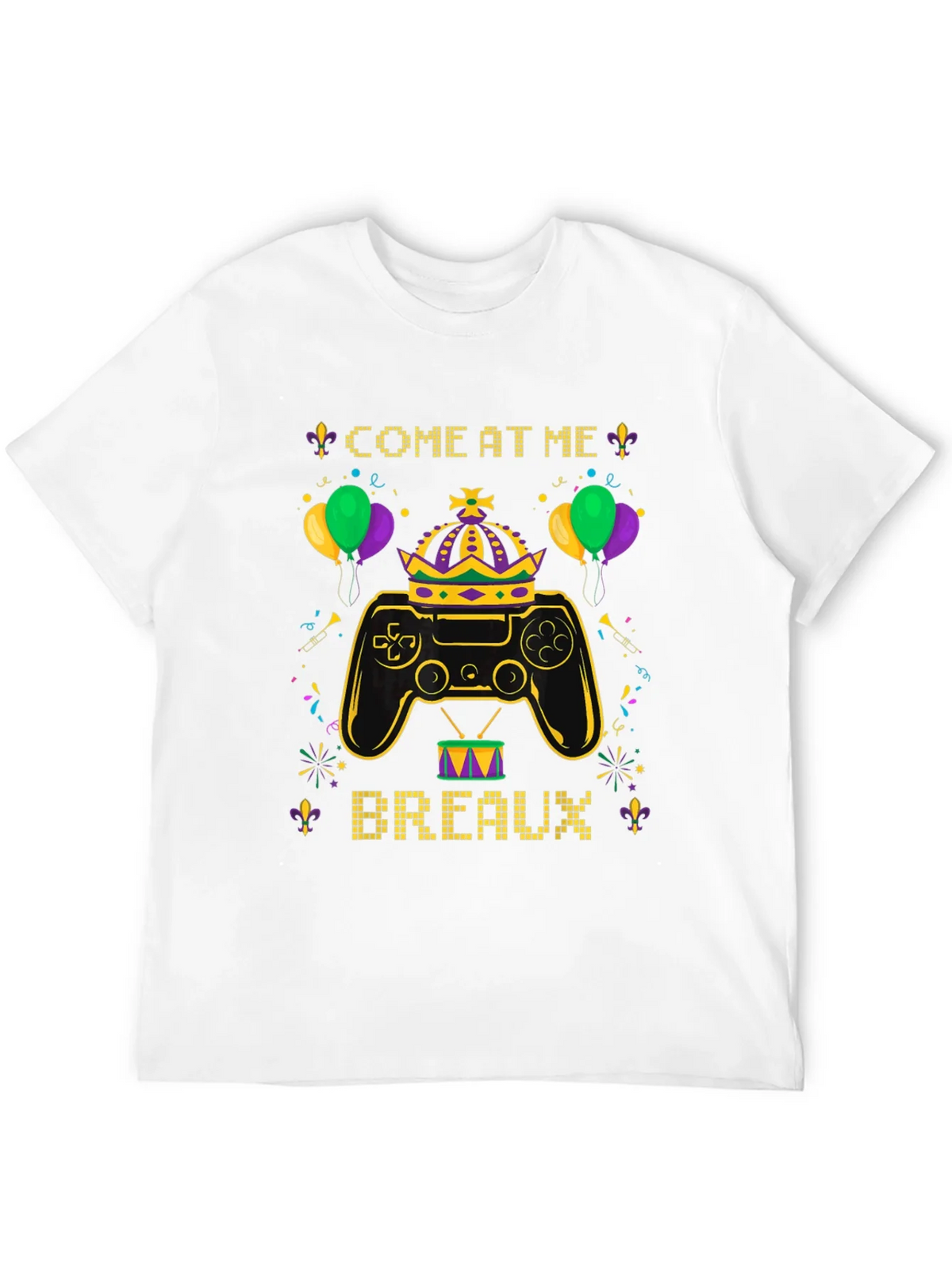 Gaming Mardi Gras Tee - Come at Me Breaux! product image 11