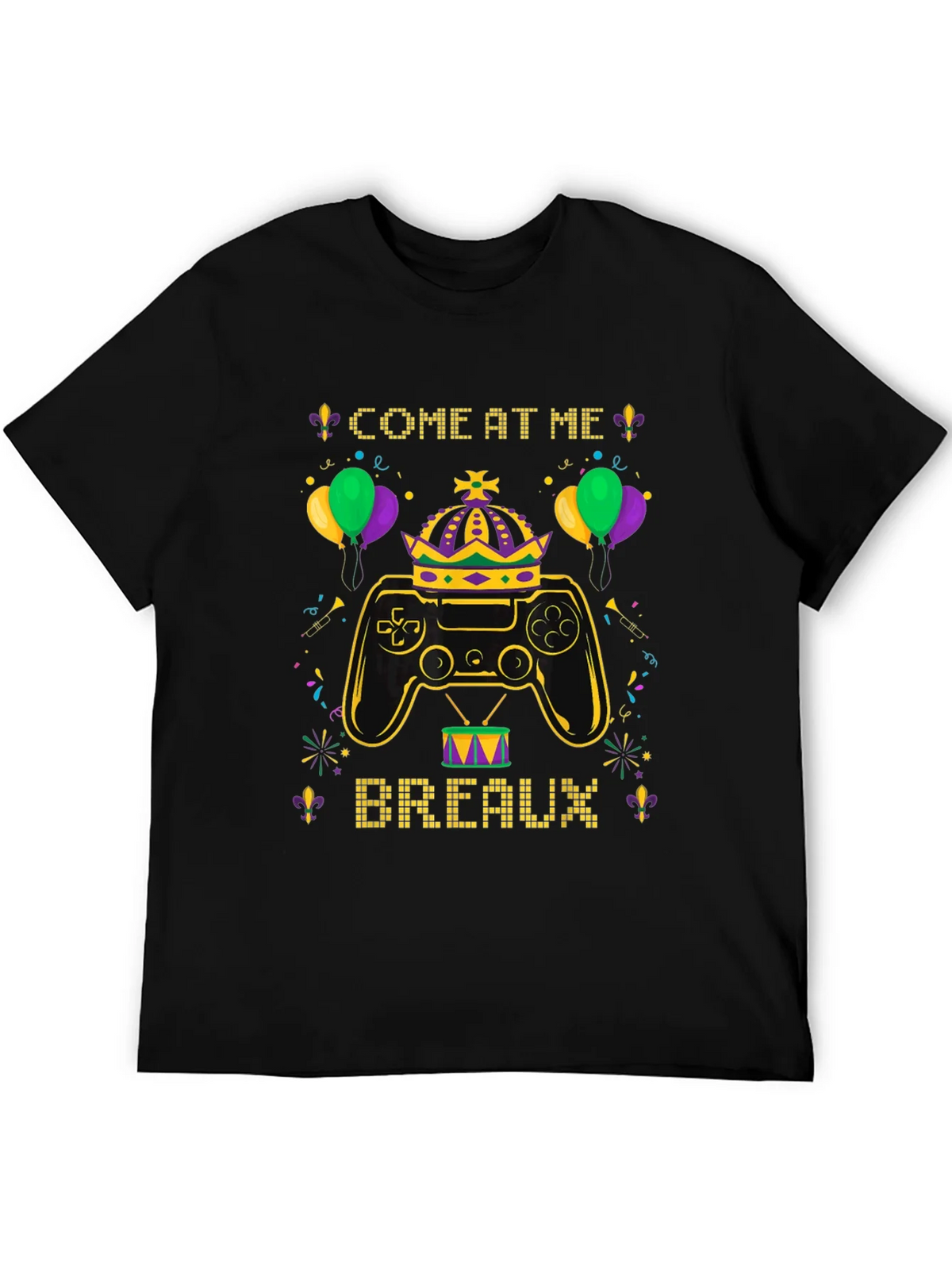 Gaming Mardi Gras Tee - Come at Me Breaux! product image 5