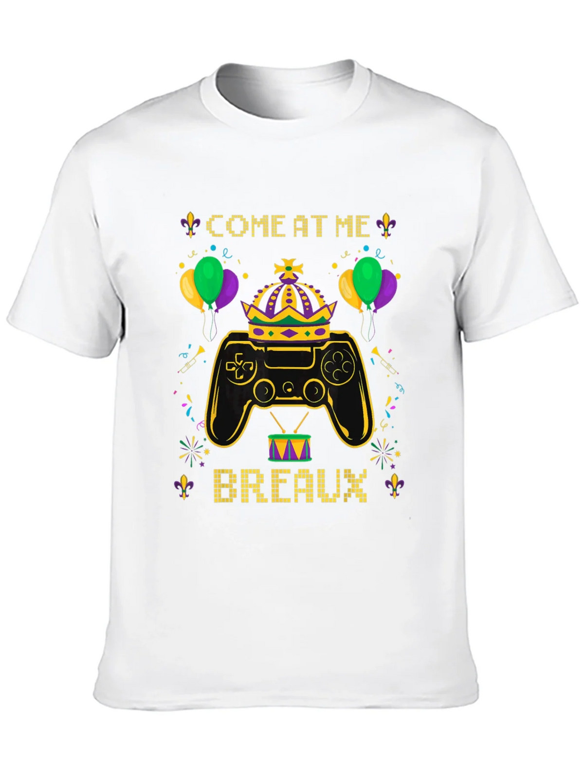 Gaming Mardi Gras Tee - Come at Me Breaux! product image 9