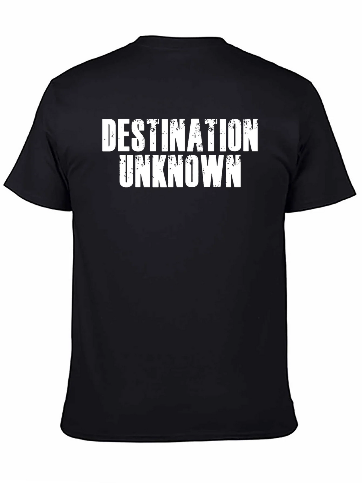 Destination Unknown Graphic T-Shirt - Black product image 4