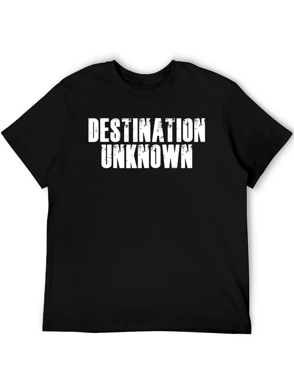 Destination Unknown Graphic T-Shirt - Black product image 5