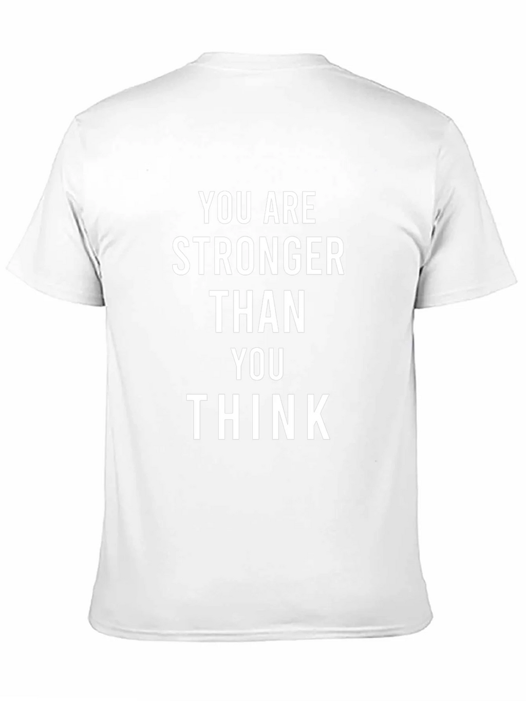 Inspirational You Are Stronger Black T-Shirt product image 9