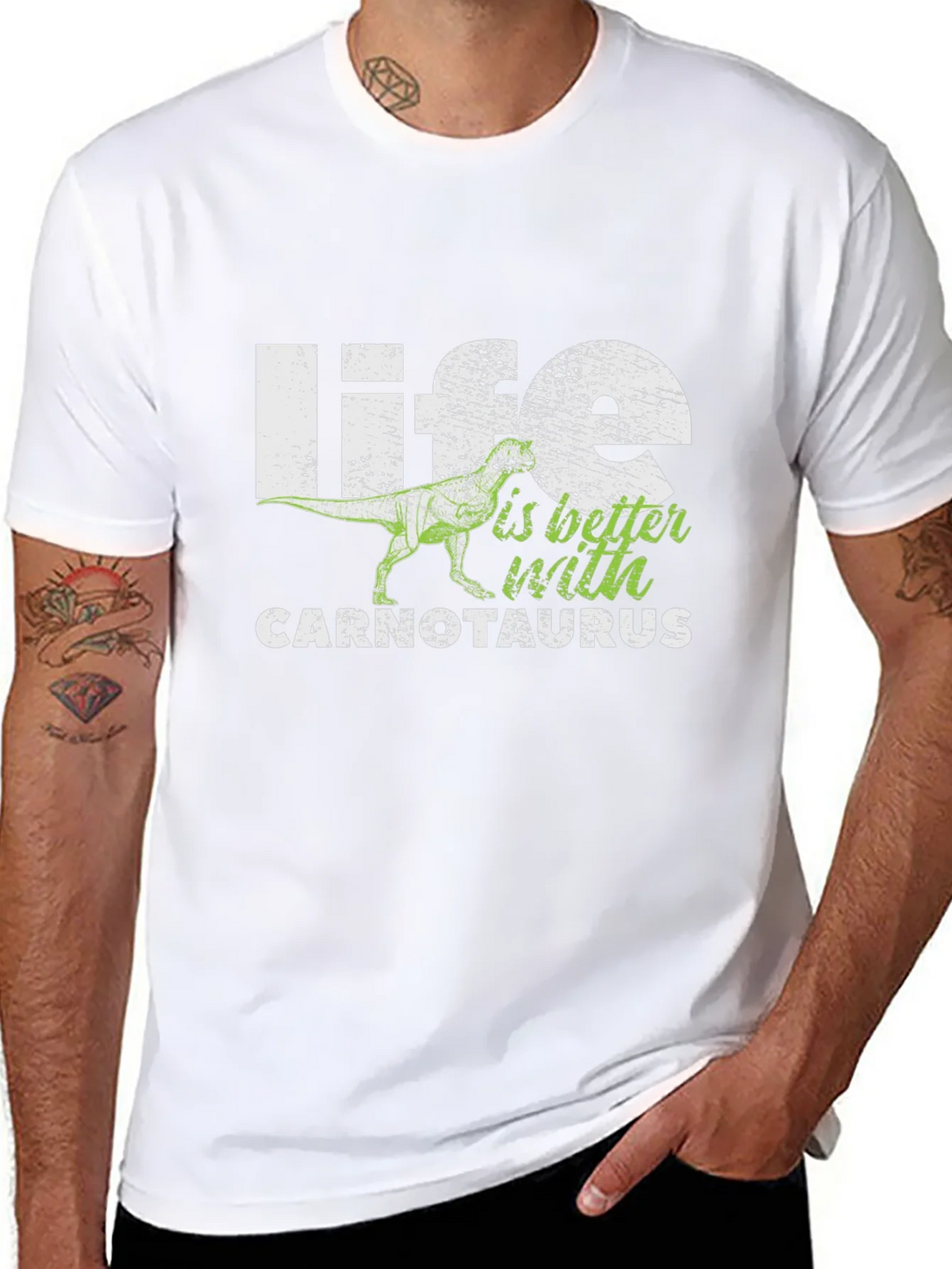 Life is Better With Carnotaurus T-Shirt product image 7