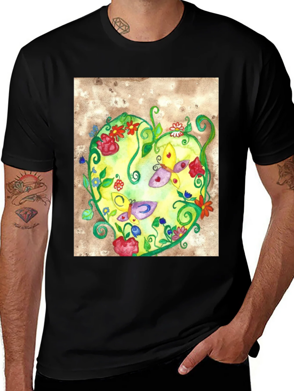 Butterfly Heart T-Shirt product image 1