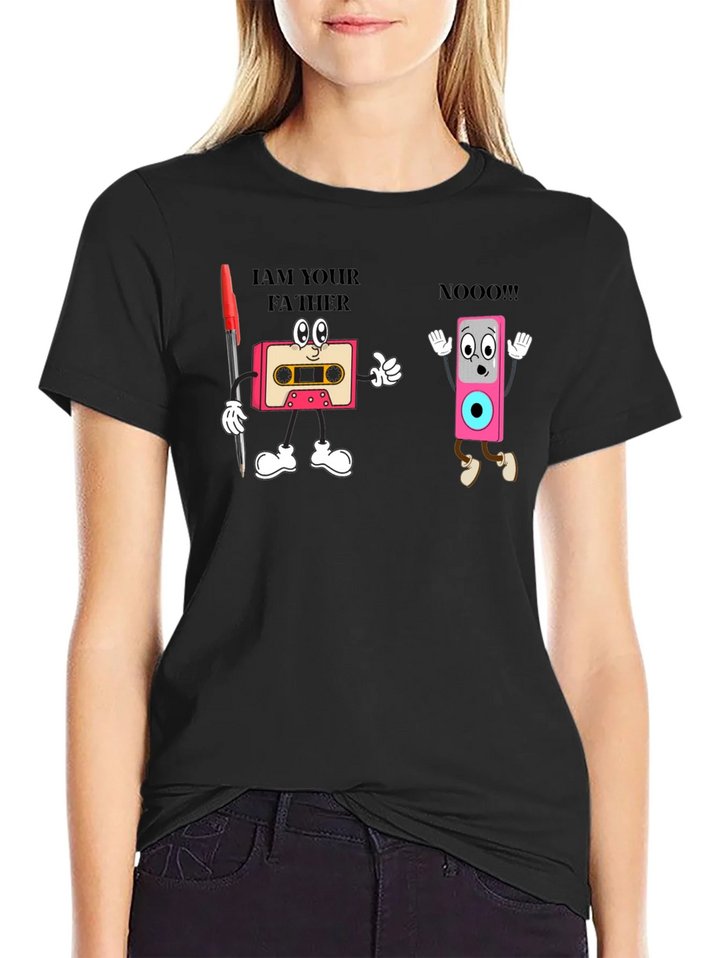 Retro Cassette Tape T-Shirt - Funny Music Lover Tee product image 2