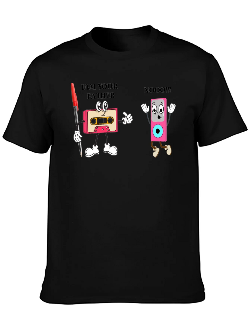 Retro Cassette Tape T-Shirt - Funny Music Lover Tee product image 3