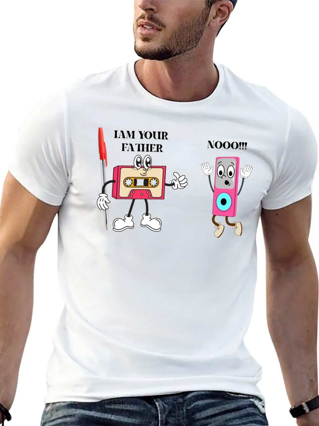 Retro Cassette Tape T-Shirt - Funny Music Lover Tee product image 12