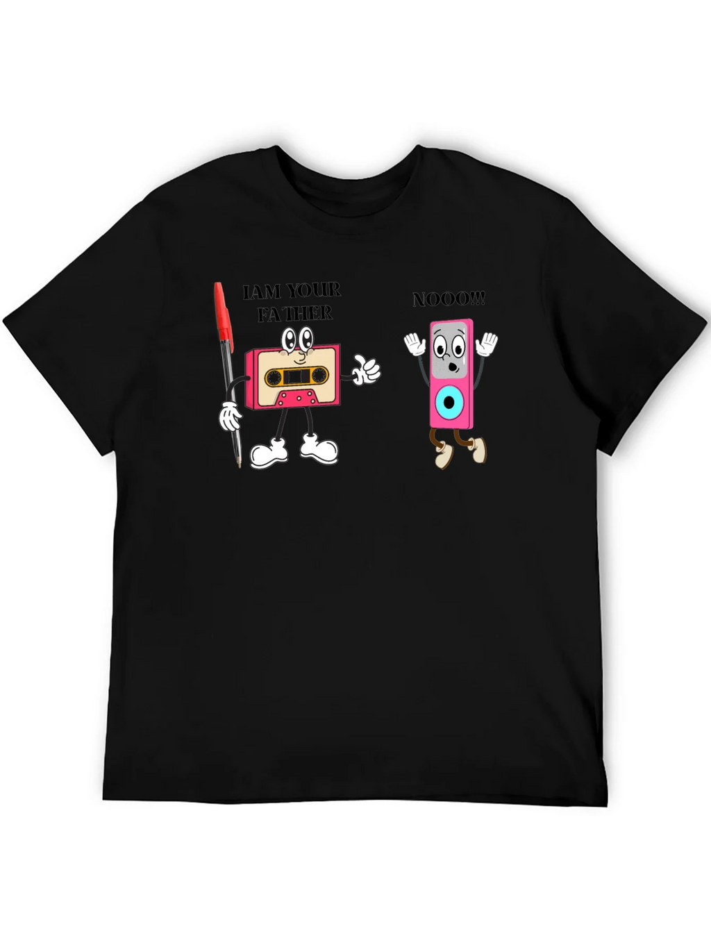 Retro Cassette Tape T-Shirt - Funny Music Lover Tee product image 5