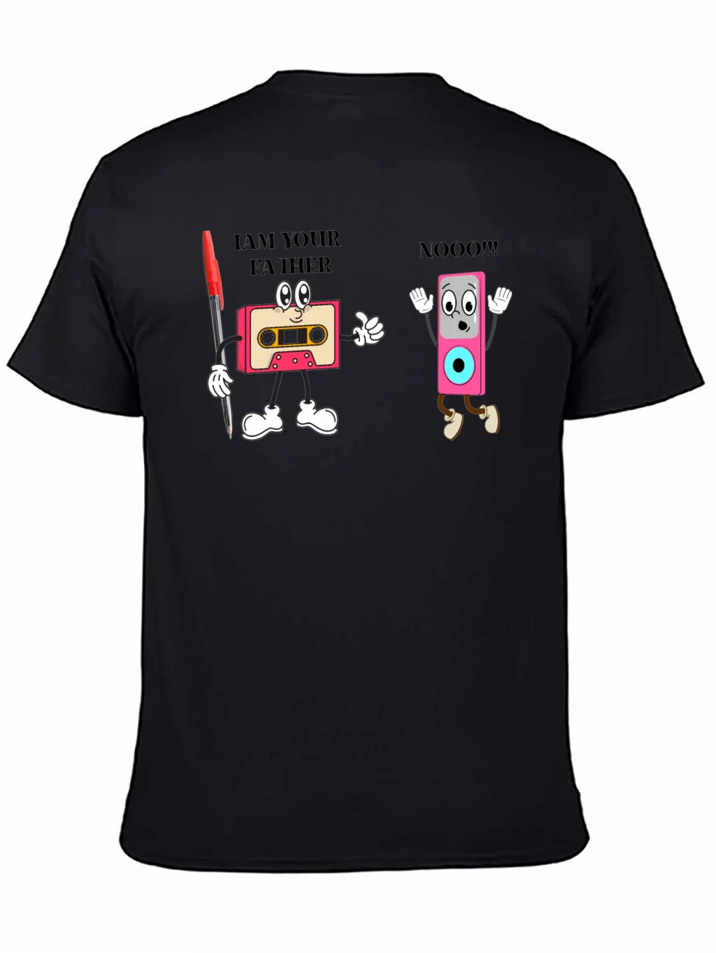 Retro Cassette Tape T-Shirt - Funny Music Lover Tee product image 4