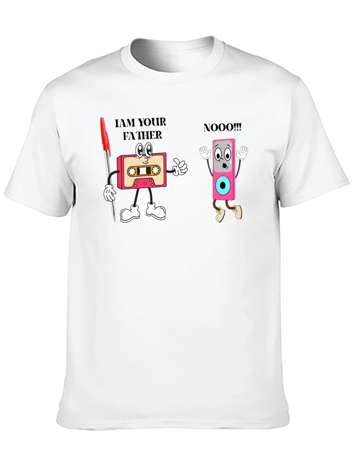 Retro Cassette Tape T-Shirt - Funny Music Lover Tee product image 9