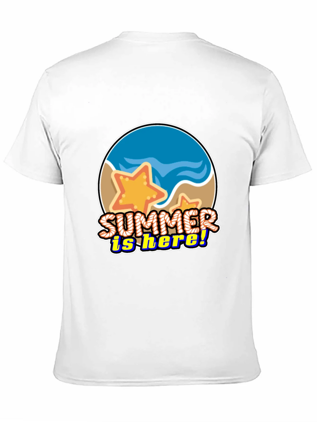 Summer is Here! Graphic T-Shirt - Beach Starfish Design product image 9