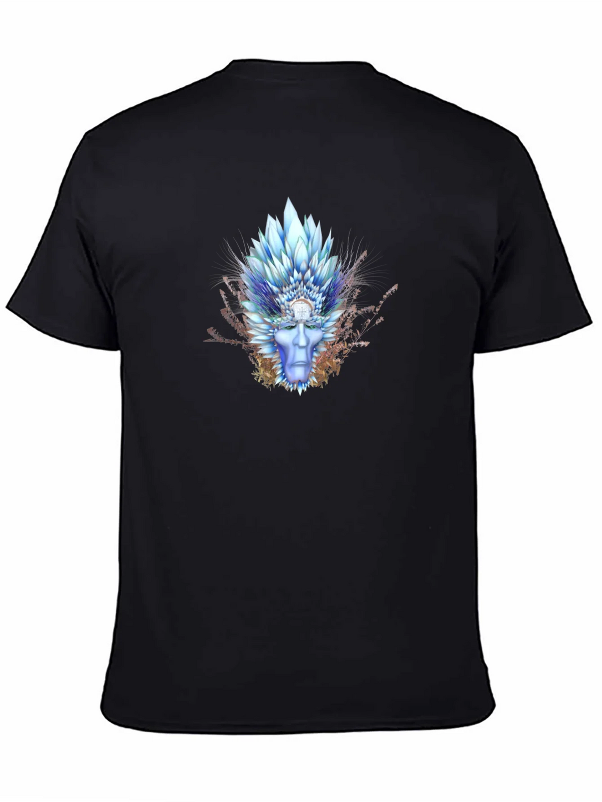 Mystic Ice King Graphic Tee - Premium Black T-Shirt product image 4