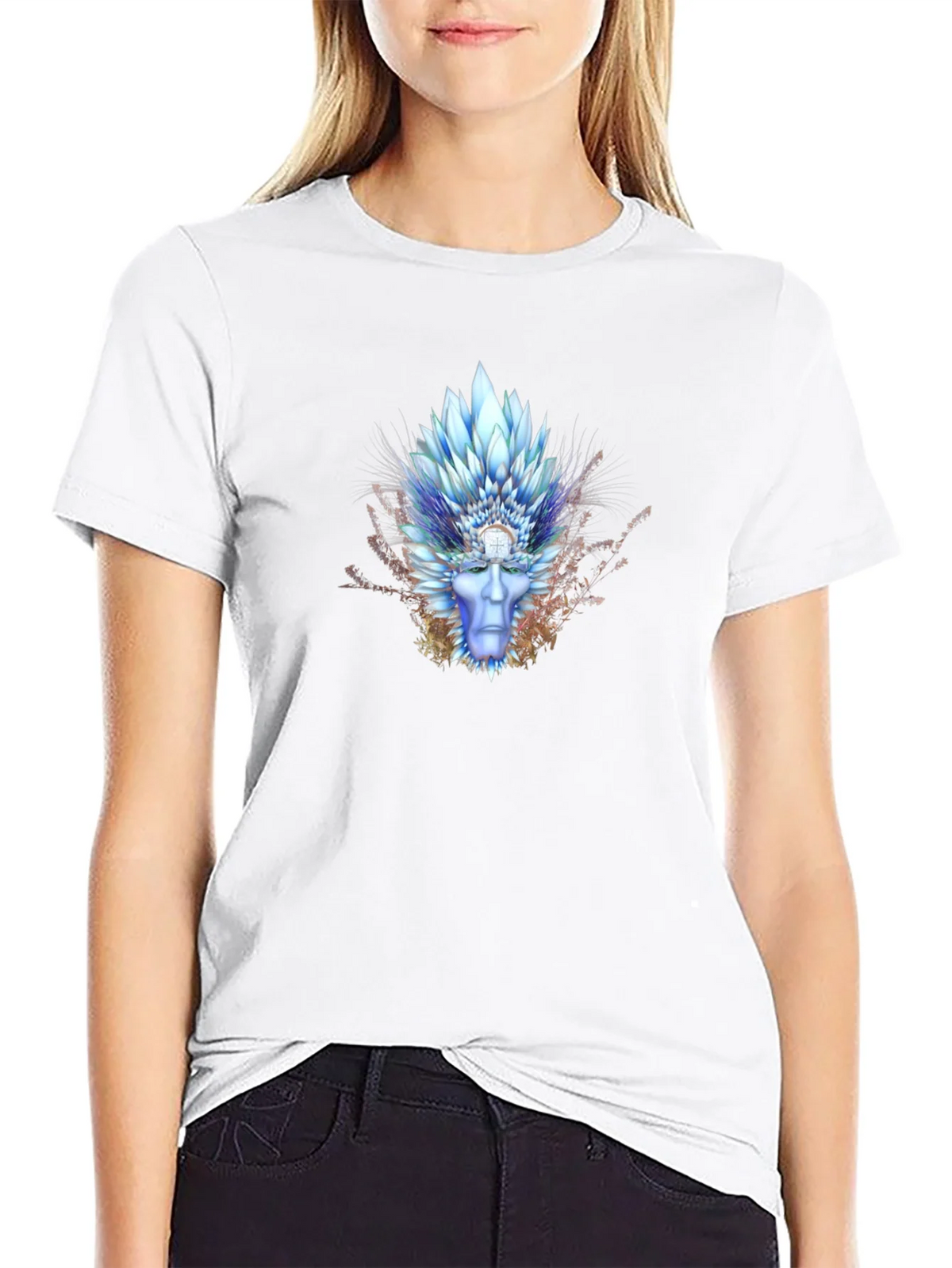 Mystic Ice King Graphic Tee - Premium Black T-Shirt product image 8