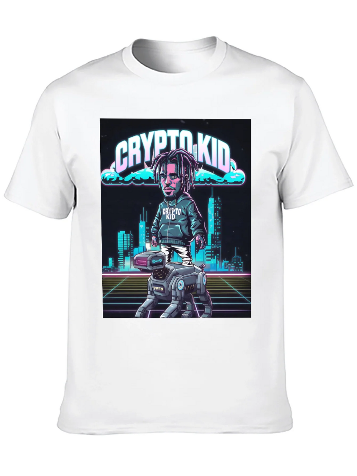 Crypto Kid T-Shirt: Cyberpunk Style product image 9