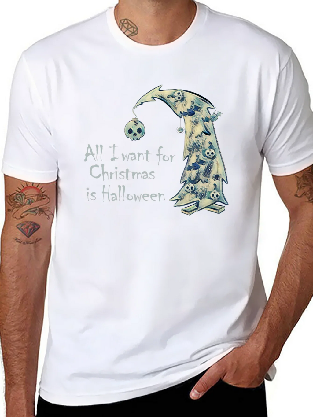 Halloween Christmas T-Shirt product image 6