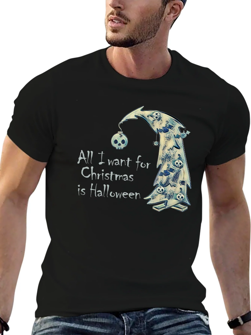 Halloween Christmas T-Shirt product image 5