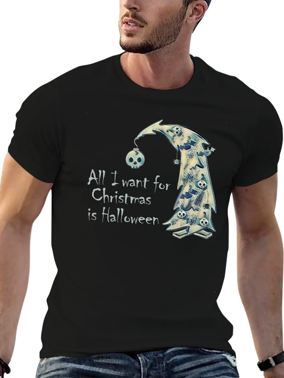 Halloween Christmas T-Shirt product image 5