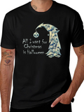 Halloween Christmas T-Shirt product image 1