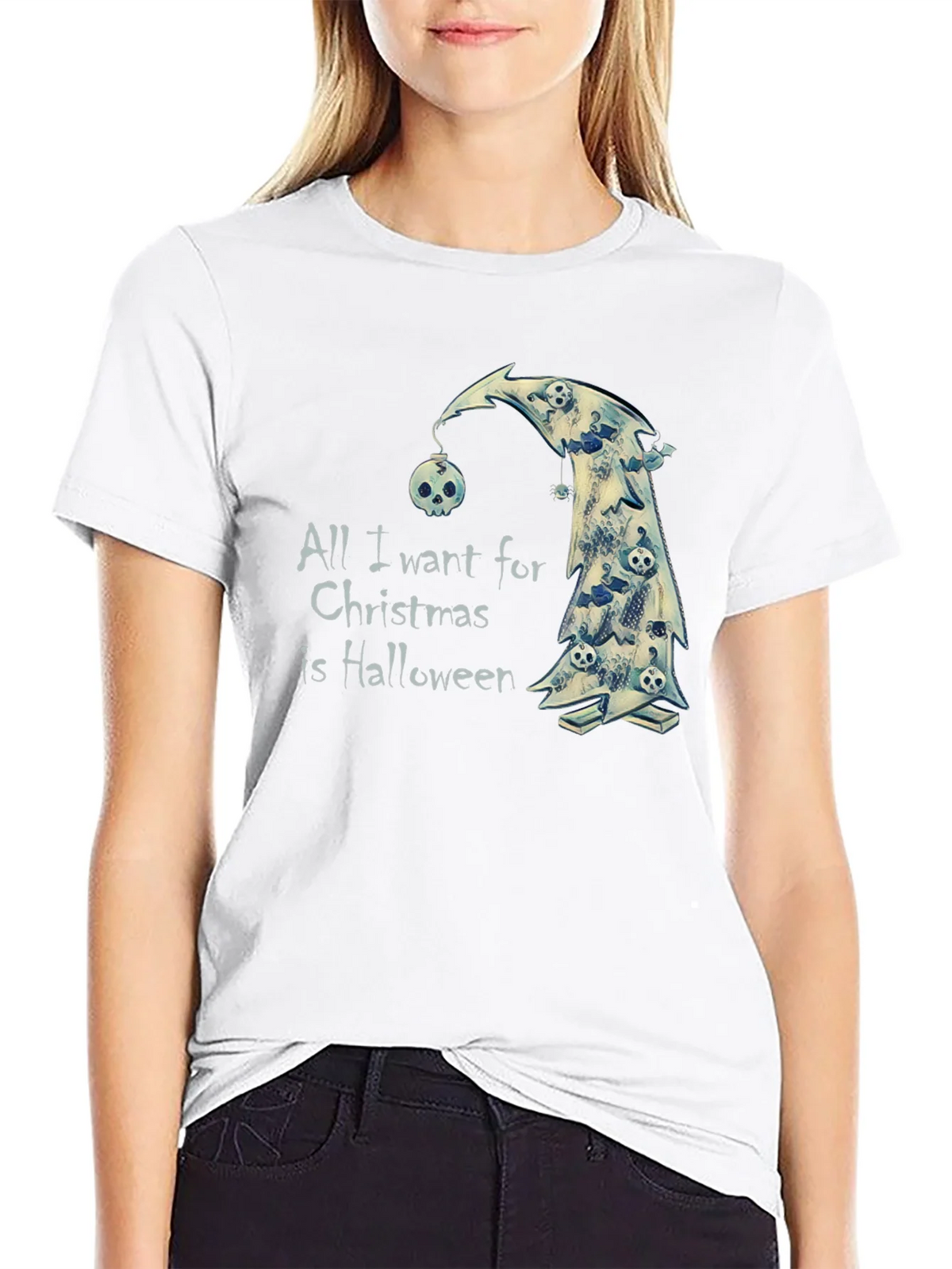 Halloween Christmas T-Shirt product image 7