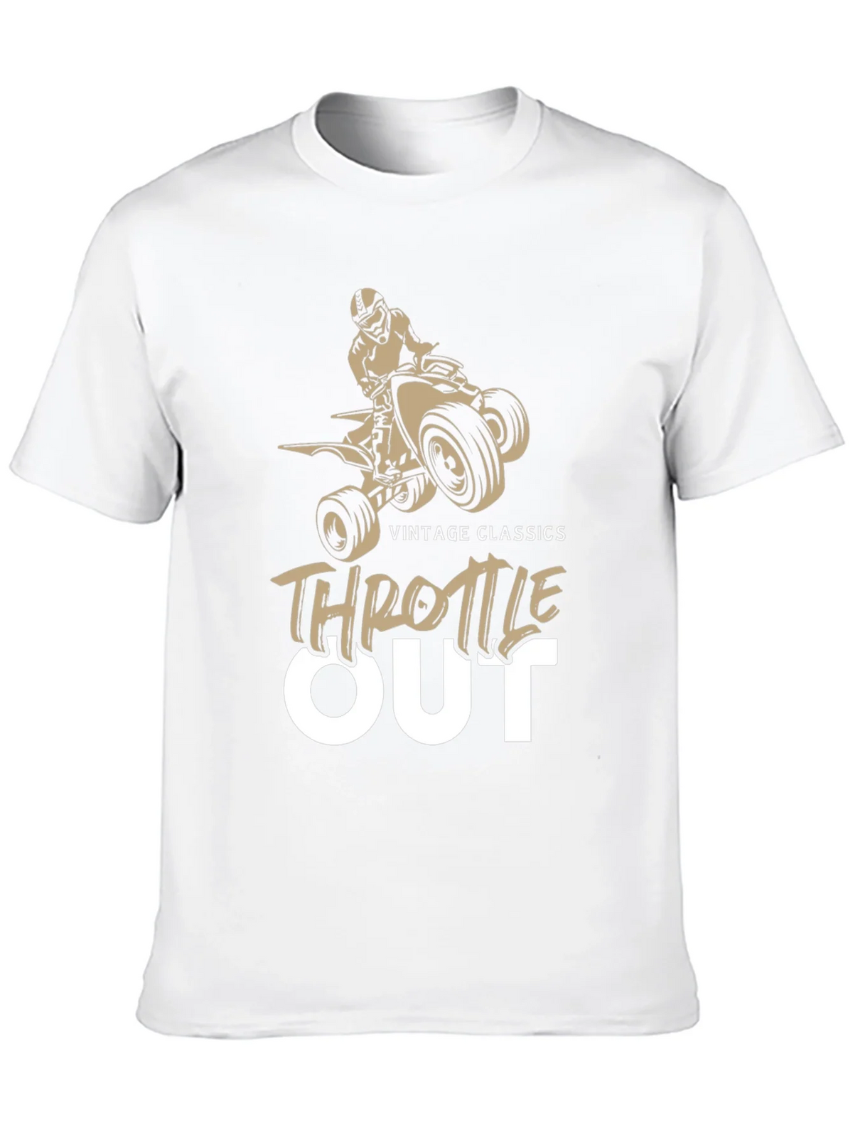 Throttle Out Vintage Classics ATV T-Shirt product image 9