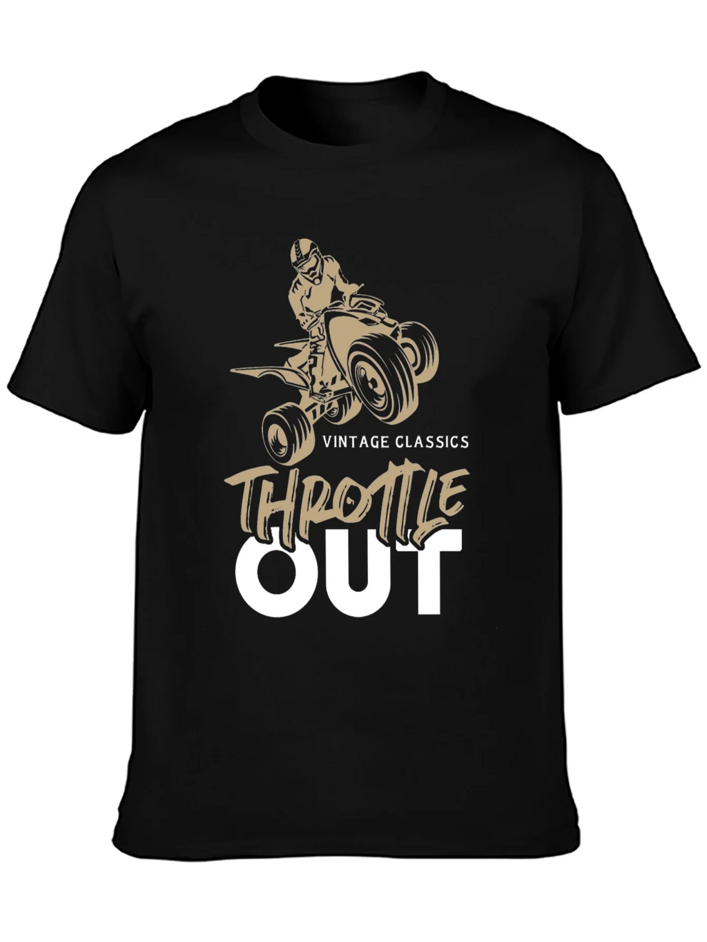 Throttle Out Vintage Classics ATV T-Shirt product image 3