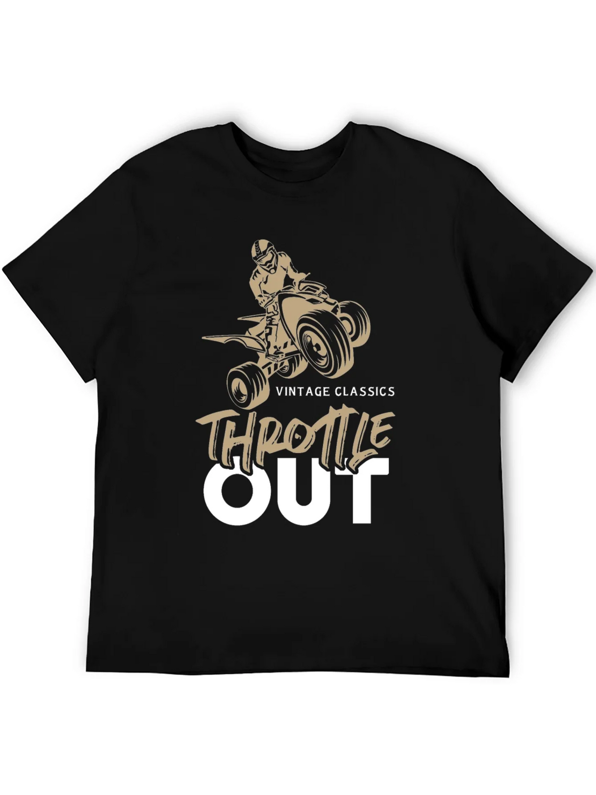 Throttle Out Vintage Classics ATV T-Shirt product image 5