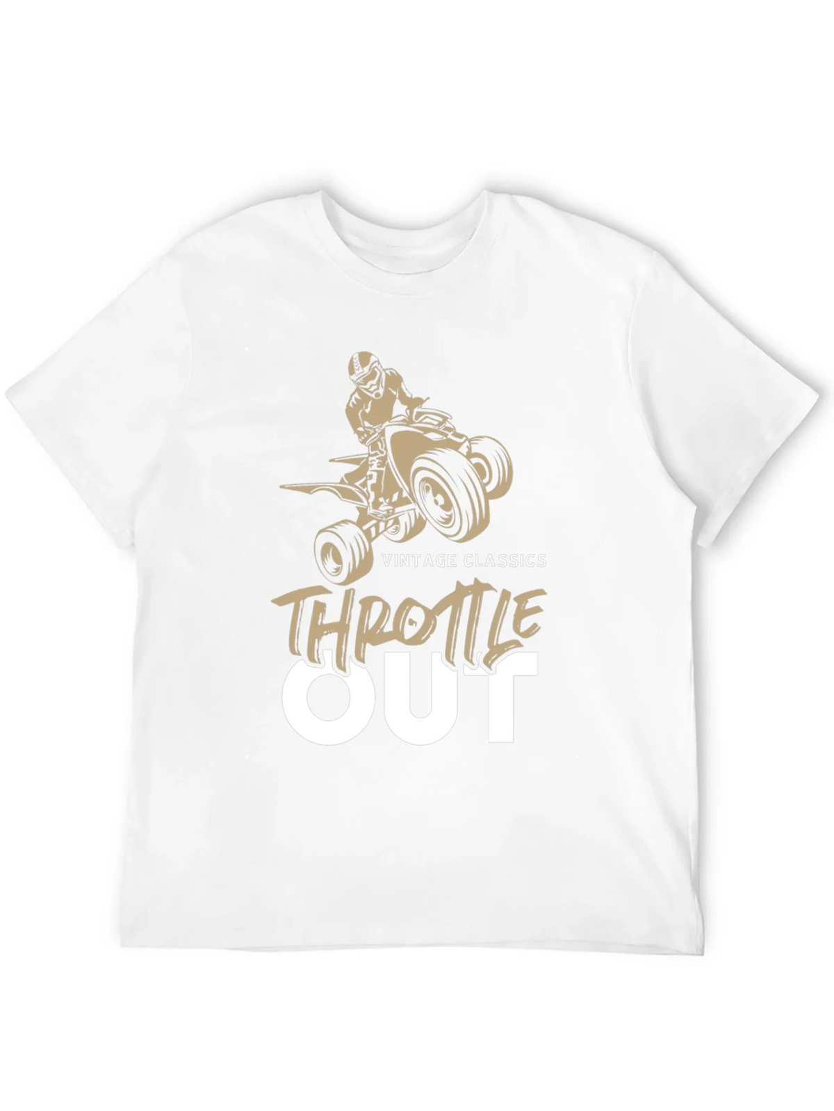 Throttle Out Vintage Classics ATV T-Shirt product image 11