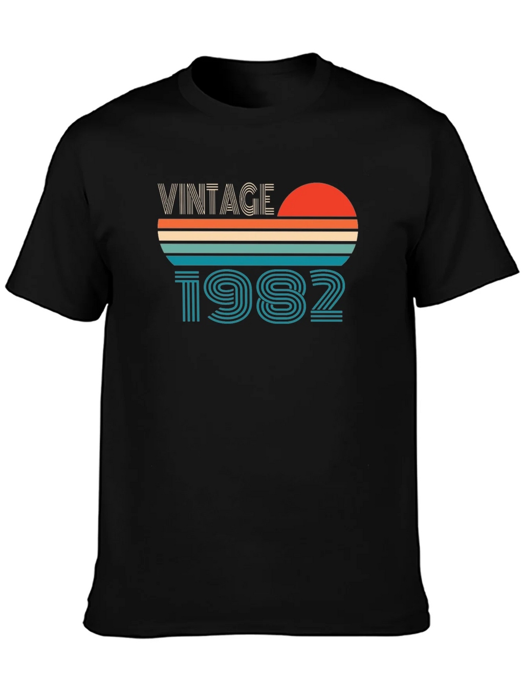 Vintage 1982 Graphic Tee - Retro Birthday Shirt product image 3