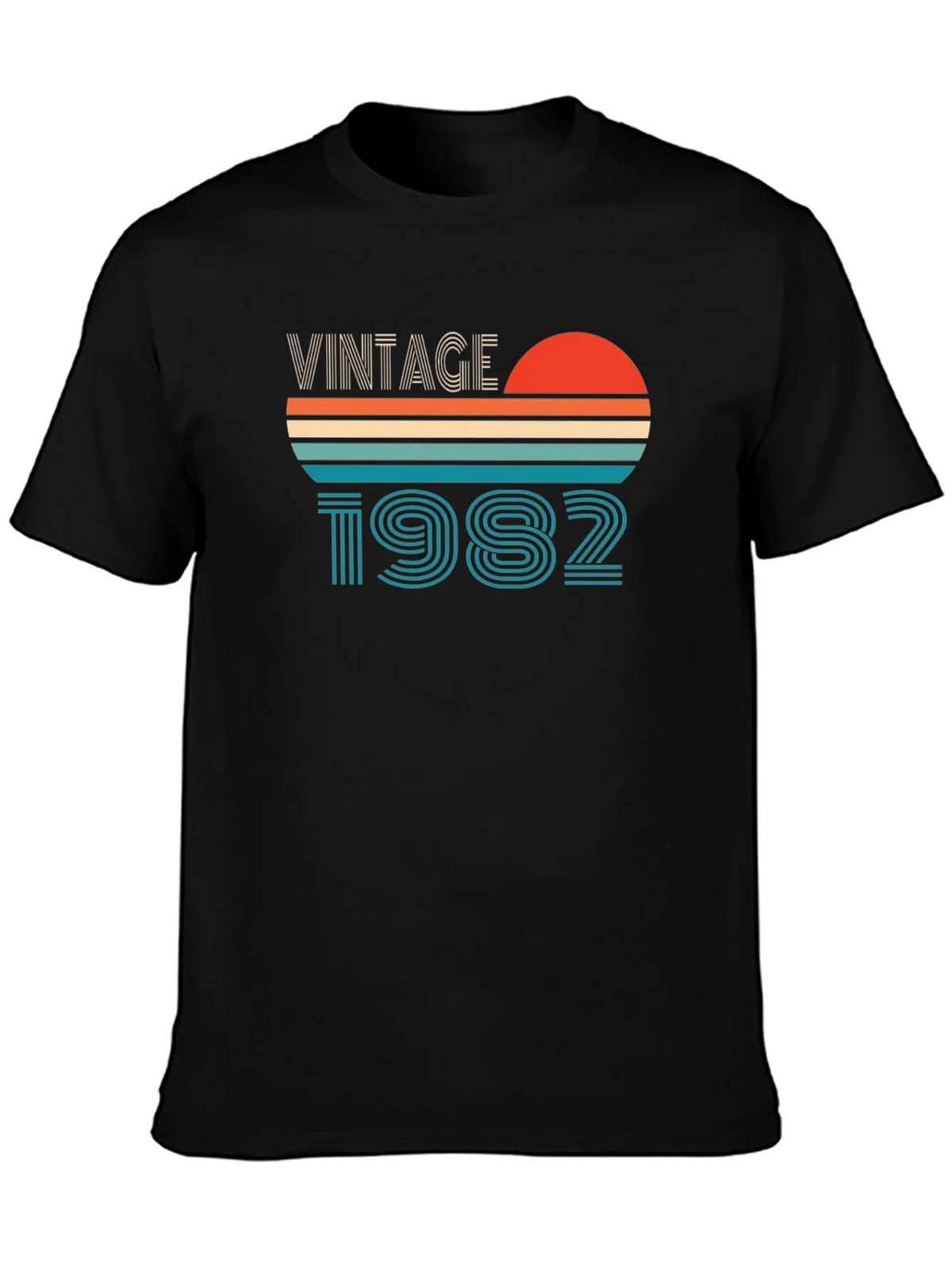 Vintage 1982 Graphic Tee - Retro Birthday Shirt product image 3