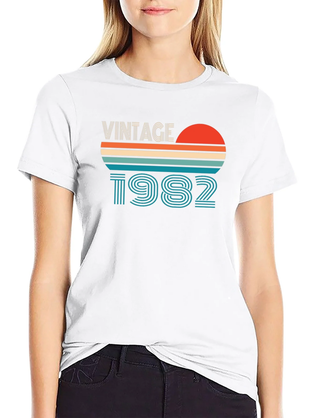 Vintage 1982 Graphic Tee - Retro Birthday Shirt product image 8