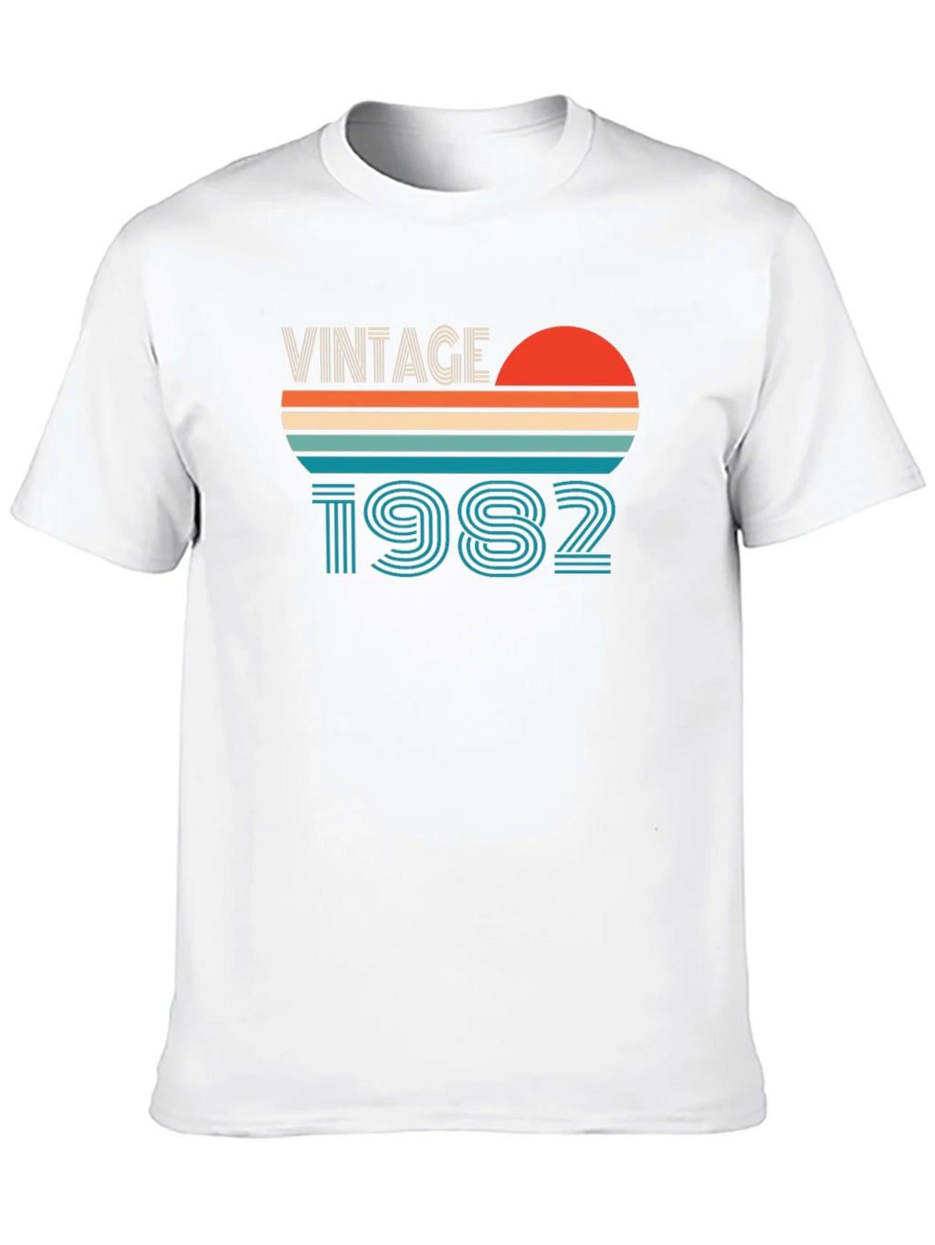 Vintage 1982 Graphic Tee - Retro Birthday Shirt product image 9