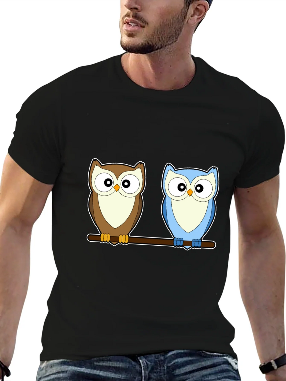 Owl Friends Graphic T-Shirt product image 3