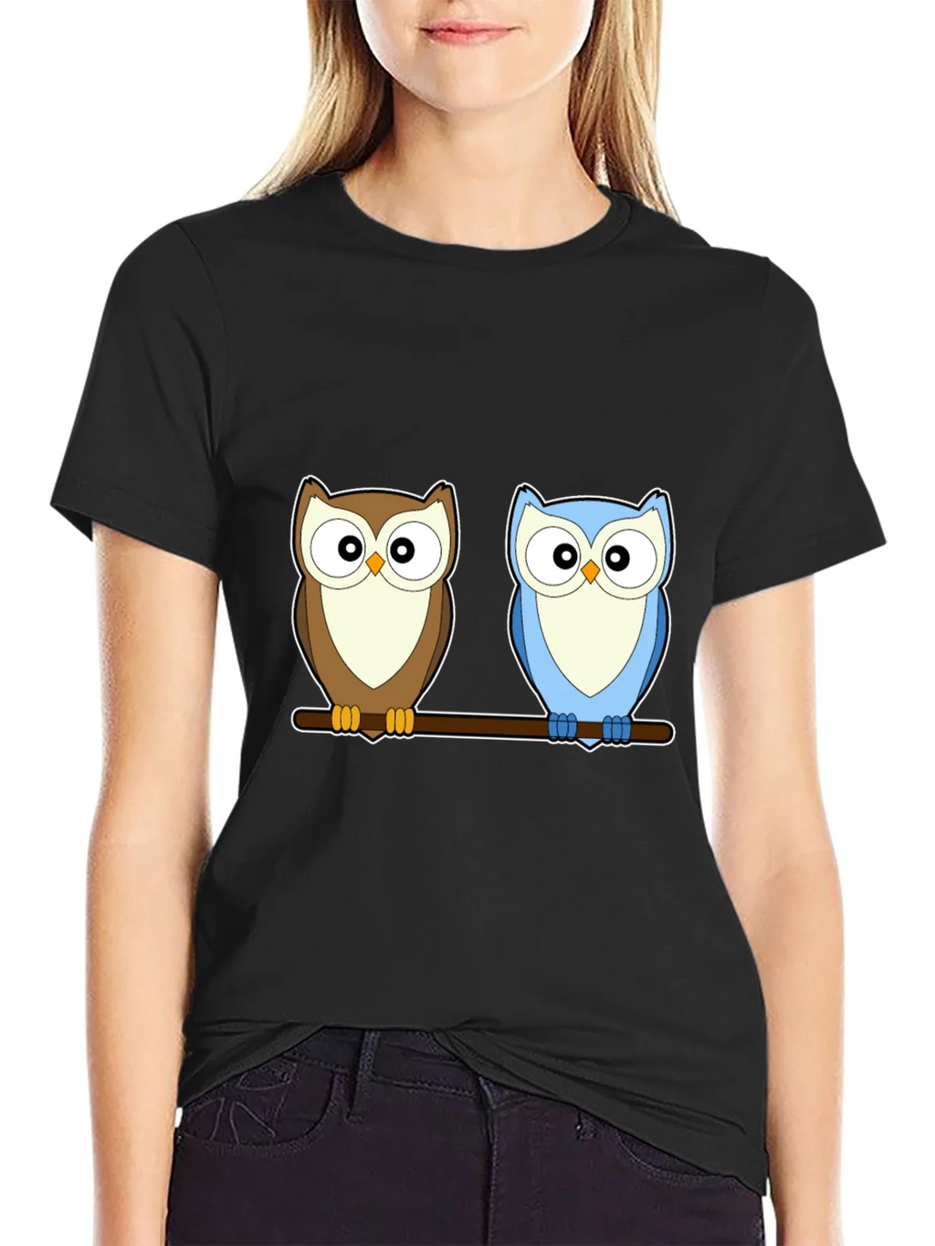 Owl Friends Graphic T-Shirt product image 1