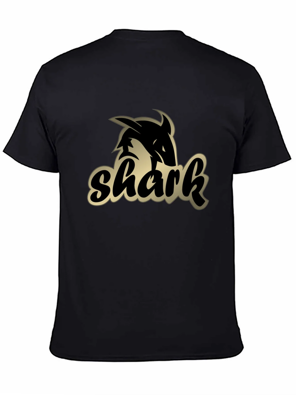 Shark Graphic Black T-Shirt product image 3