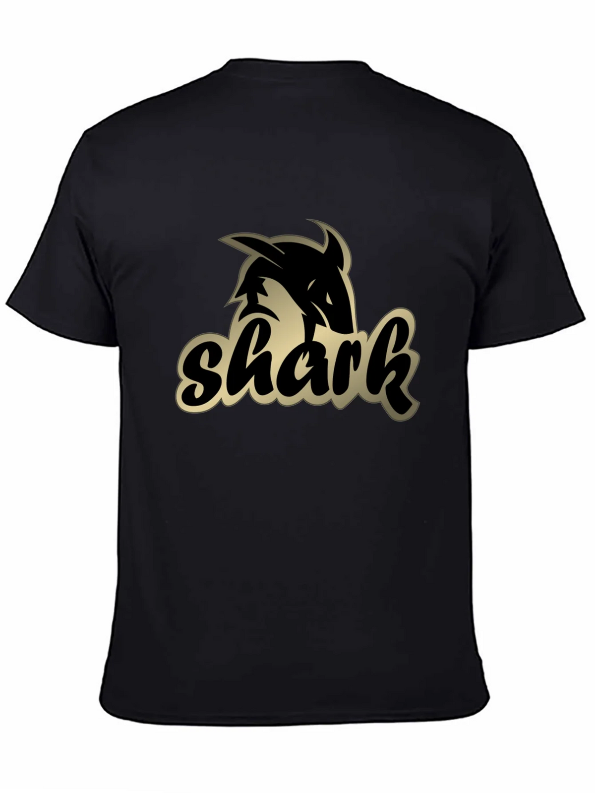 Shark Graphic Black T-Shirt product image 3