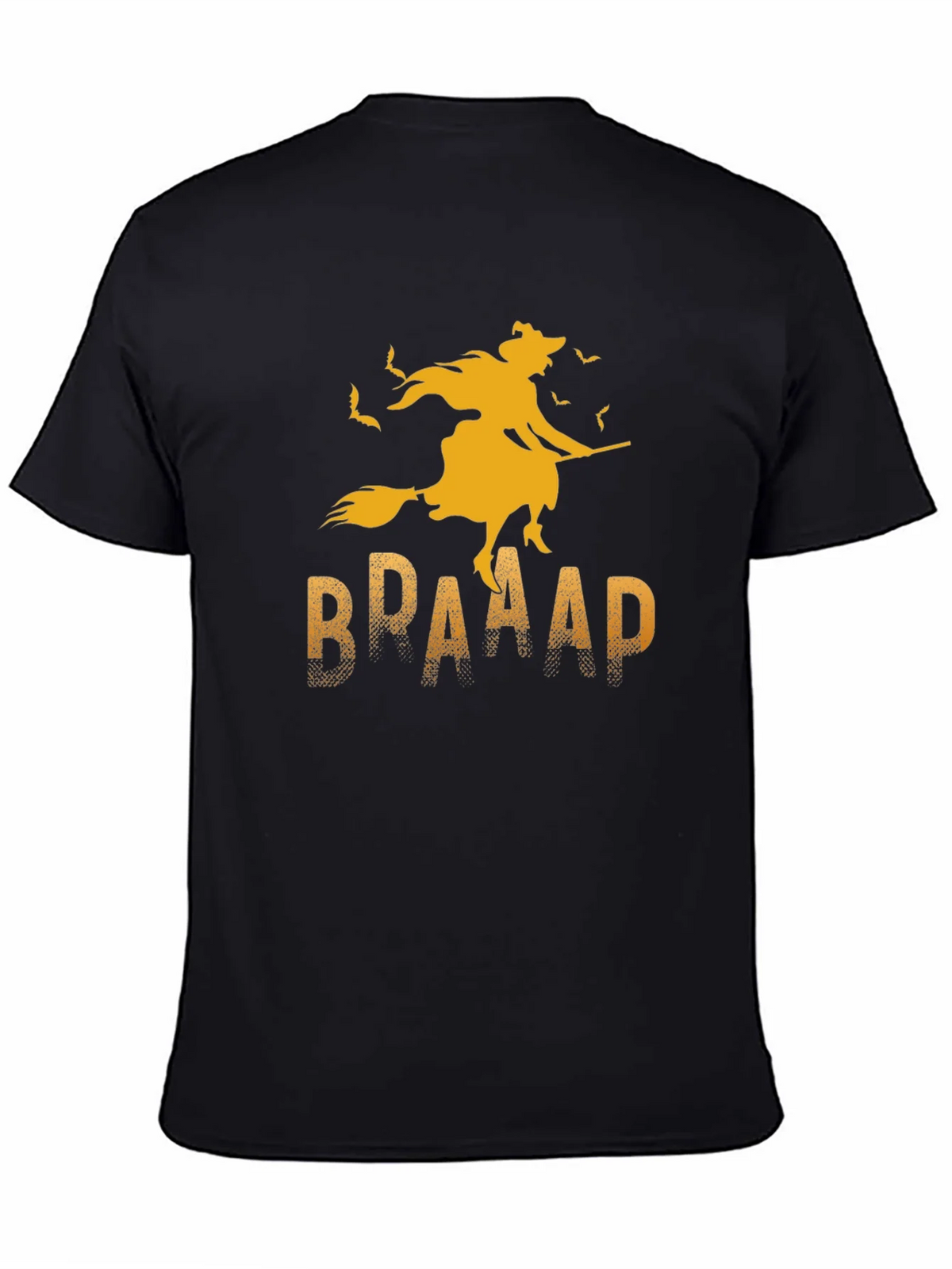 Halloween Witch T-Shirt - BRAAAP Broomstick Design product image 3