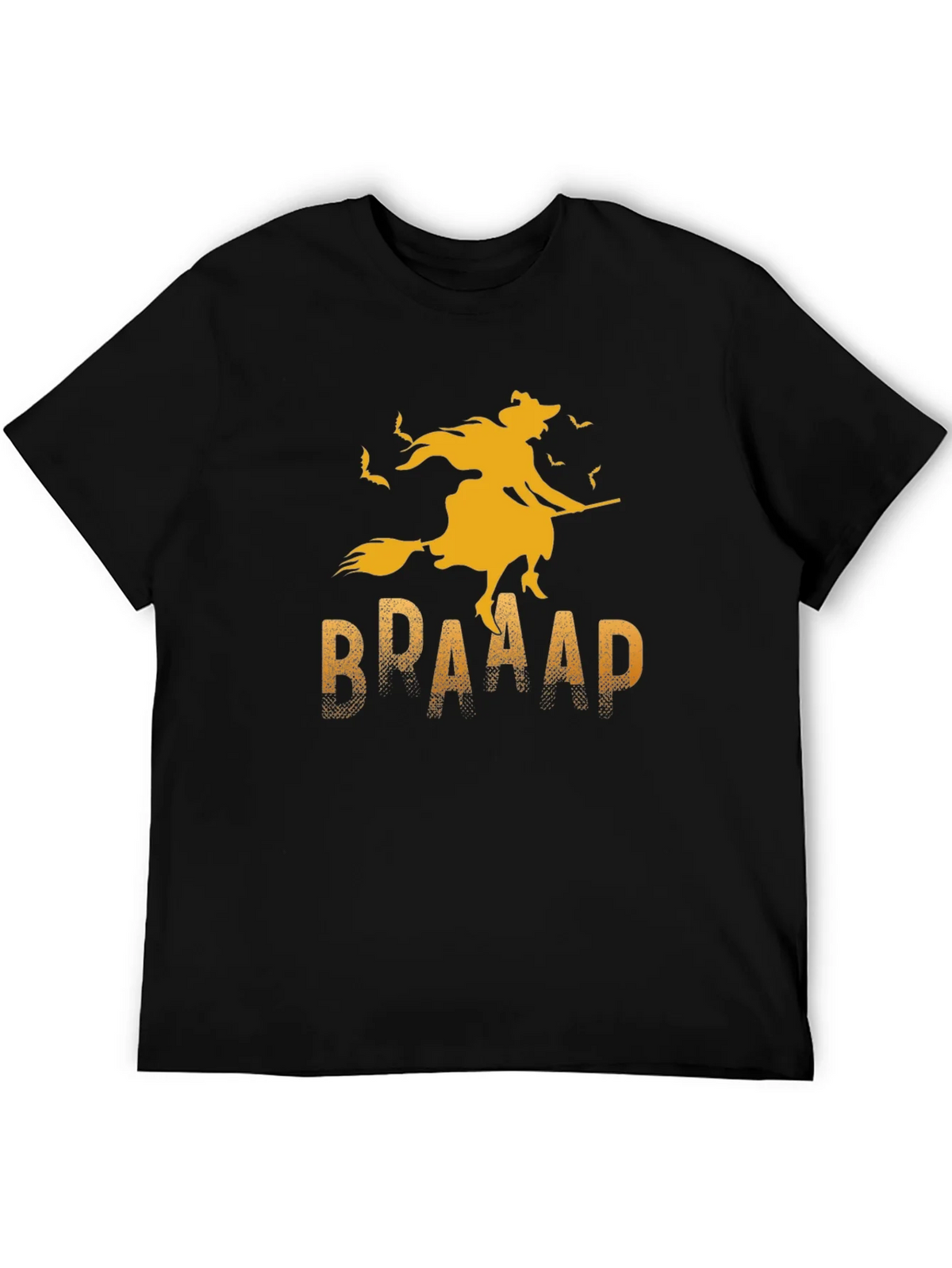 Halloween Witch T-Shirt - BRAAAP Broomstick Design product image 4