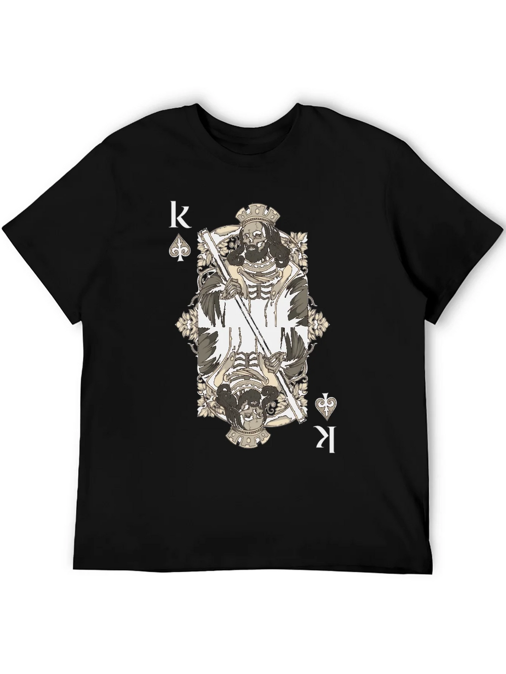King of Spades T-Shirt - Grim Reaper Design product image 5