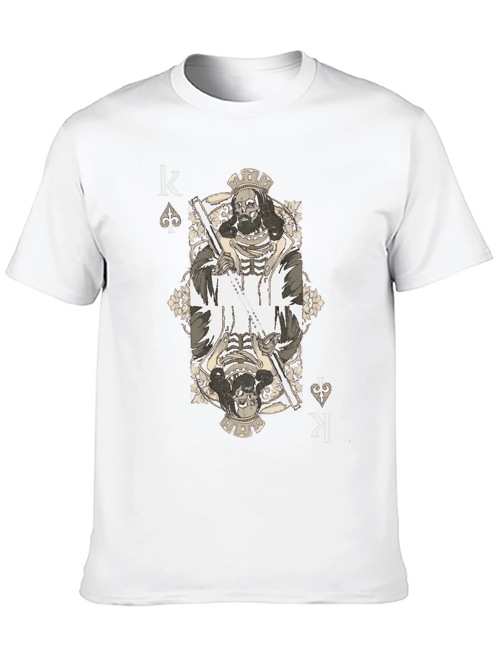 King of Spades T-Shirt - Grim Reaper Design product image 9