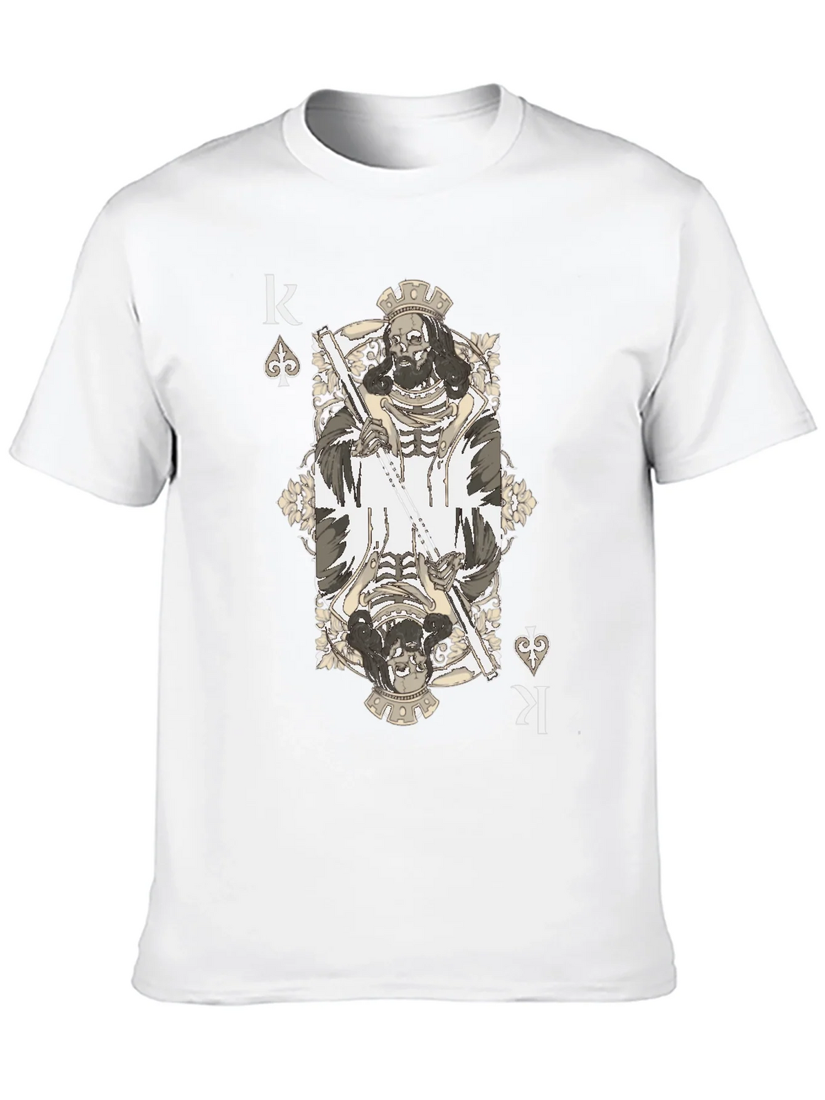 King of Spades T-Shirt - Grim Reaper Design product image 9