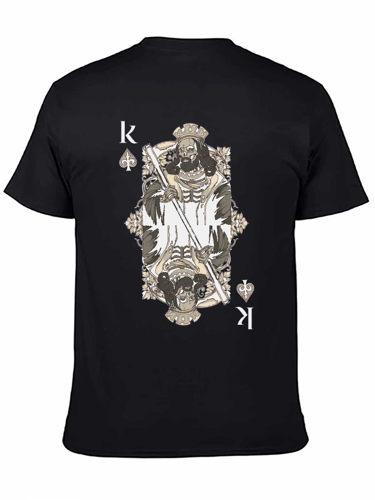 King of Spades T-Shirt - Grim Reaper Design product image 4