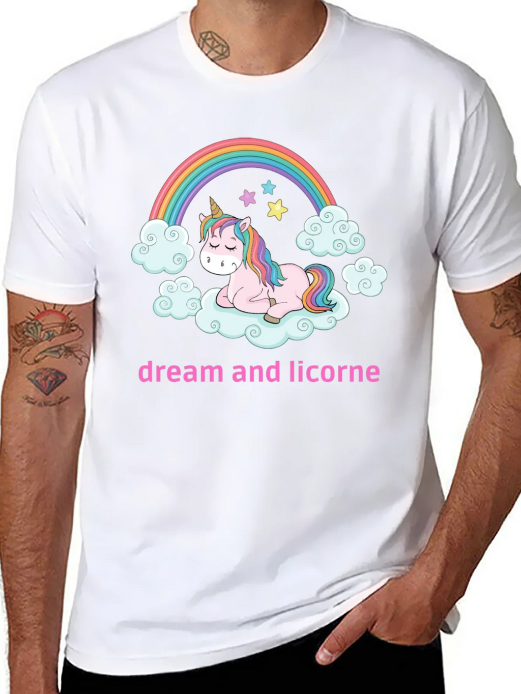 Unicorn Rainbow Dream Tee product image 3