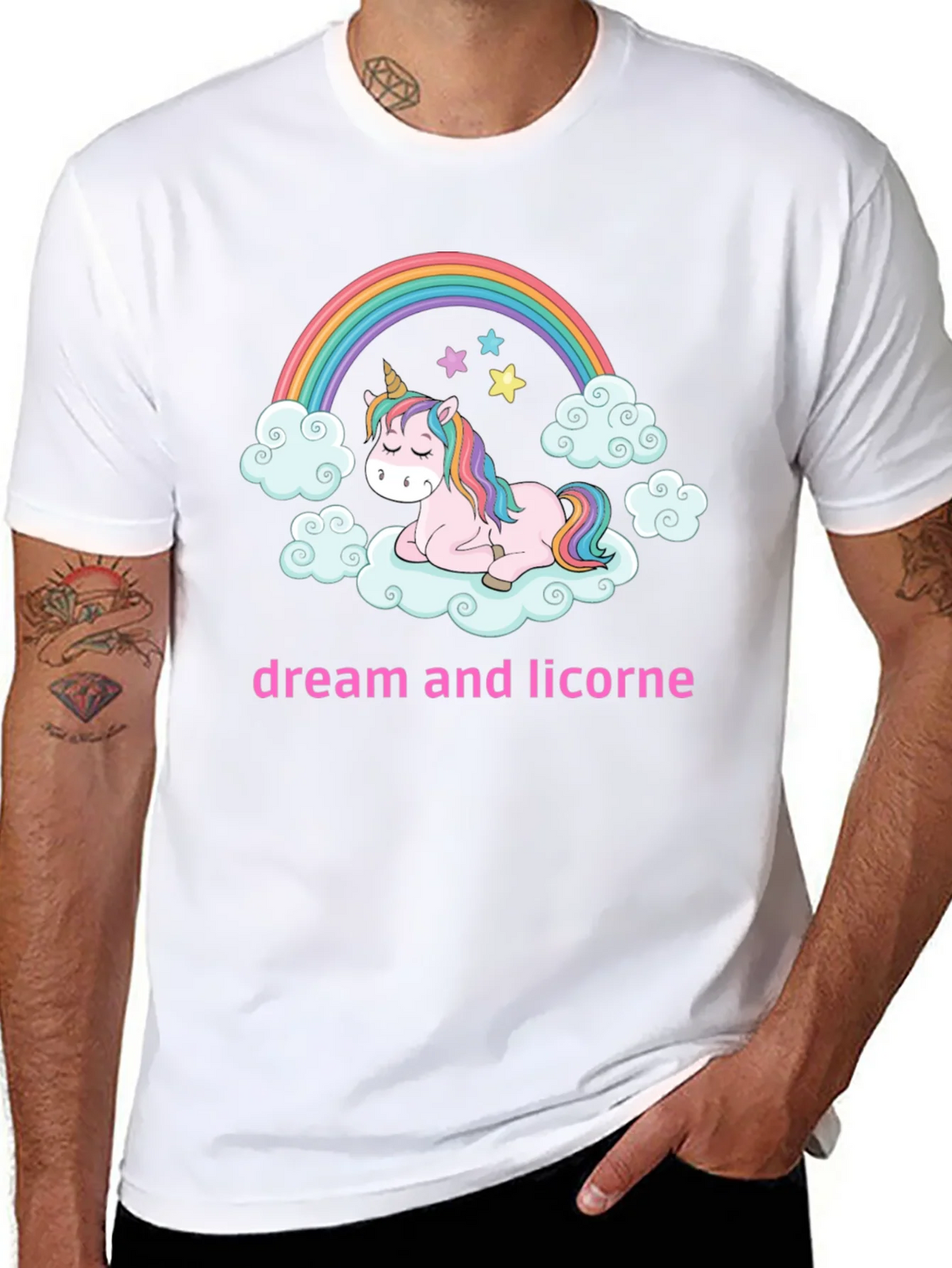 Unicorn Rainbow Dream Tee product image 3