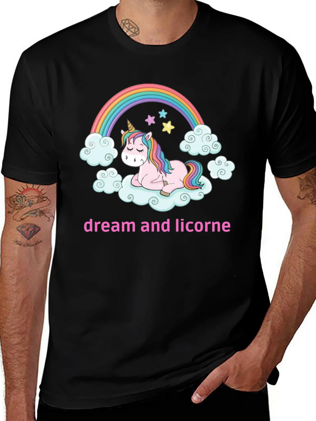 Unicorn Rainbow Dream Tee product image 1