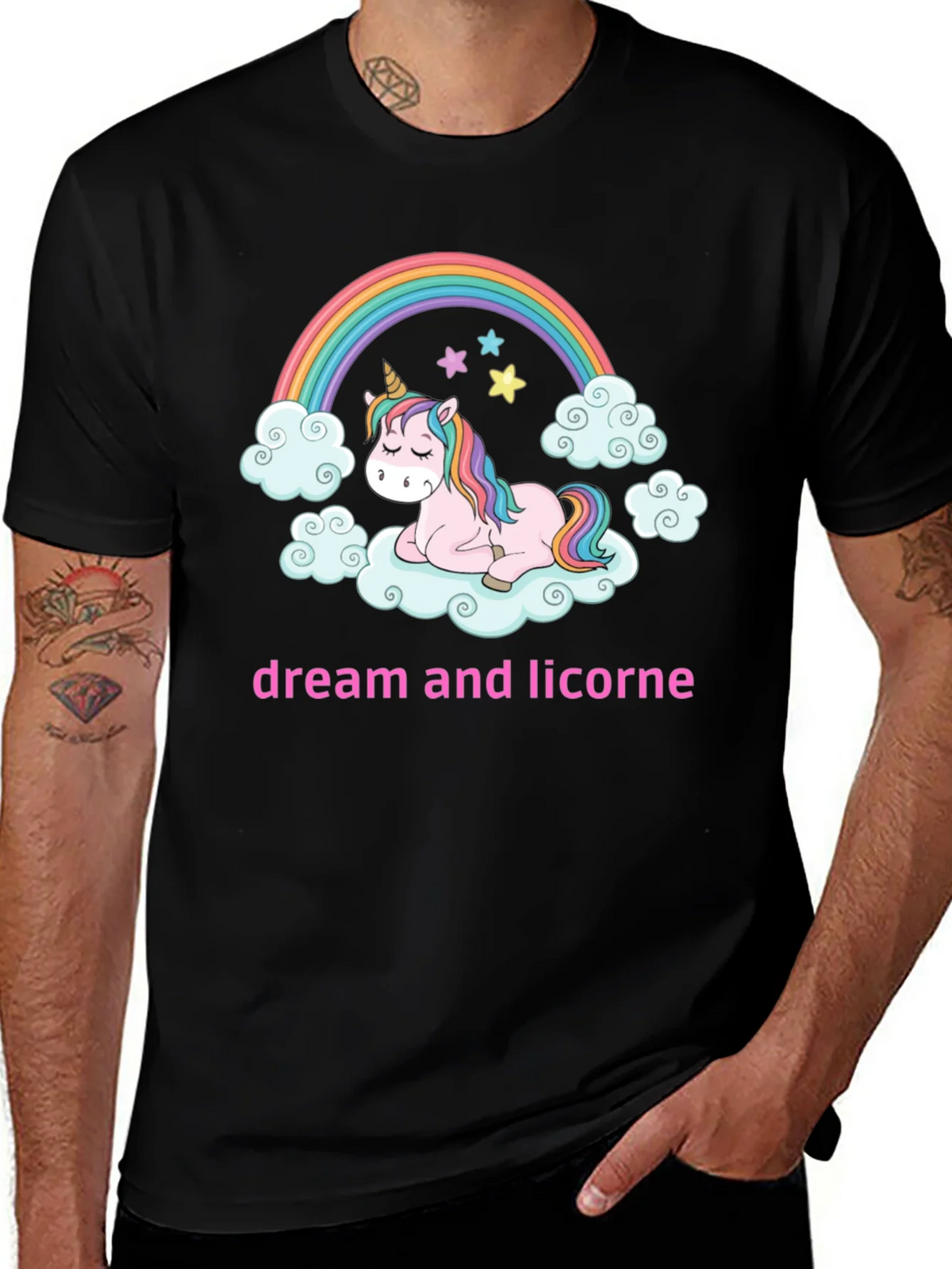Unicorn Rainbow Dream Tee product image 1