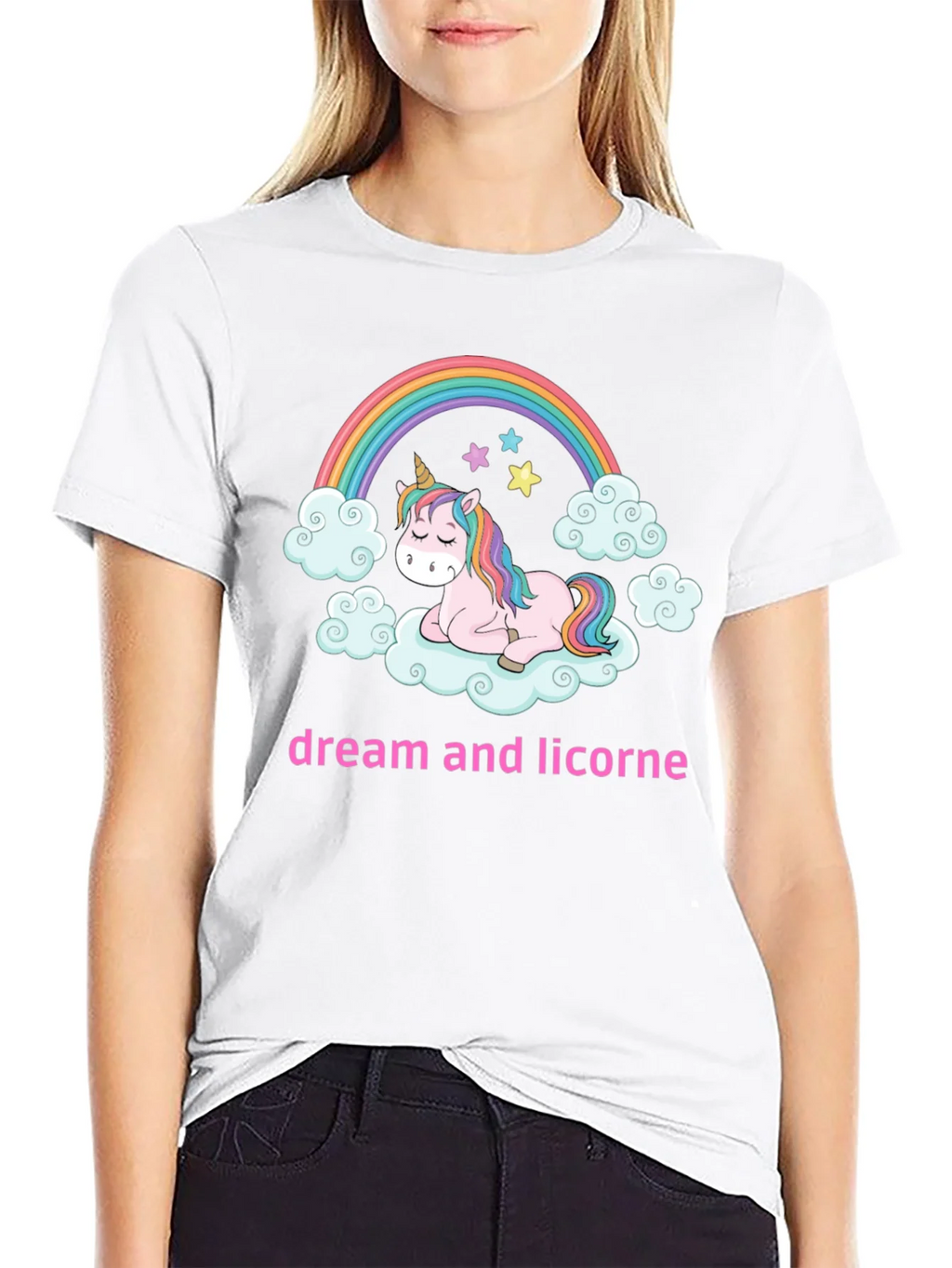 Unicorn Rainbow Dream Tee product image 4