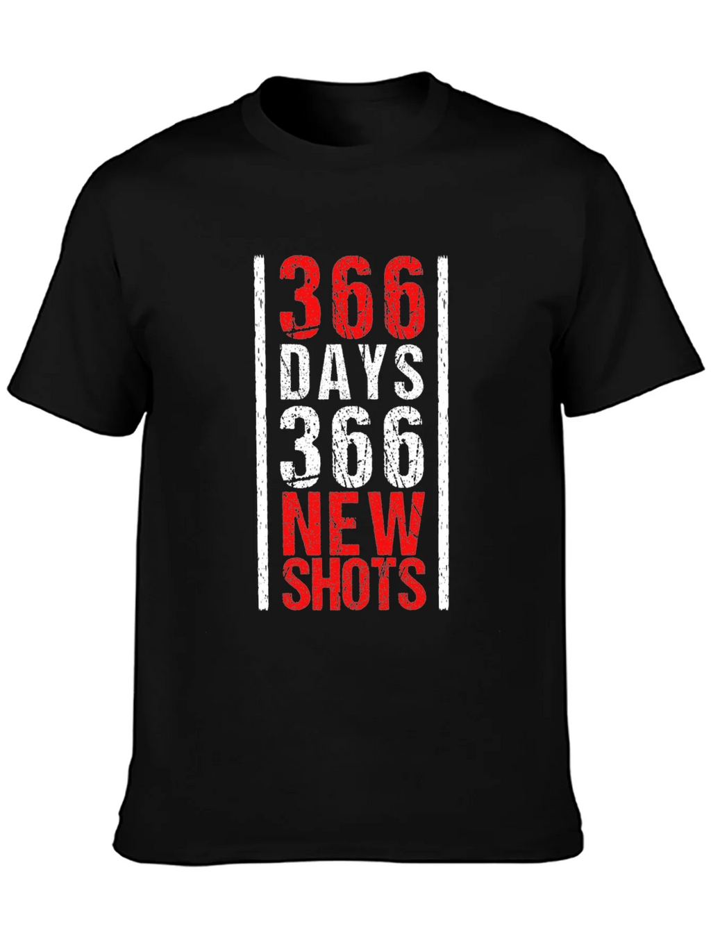 366 Days New Shots Black Graphic Tee product image 3
