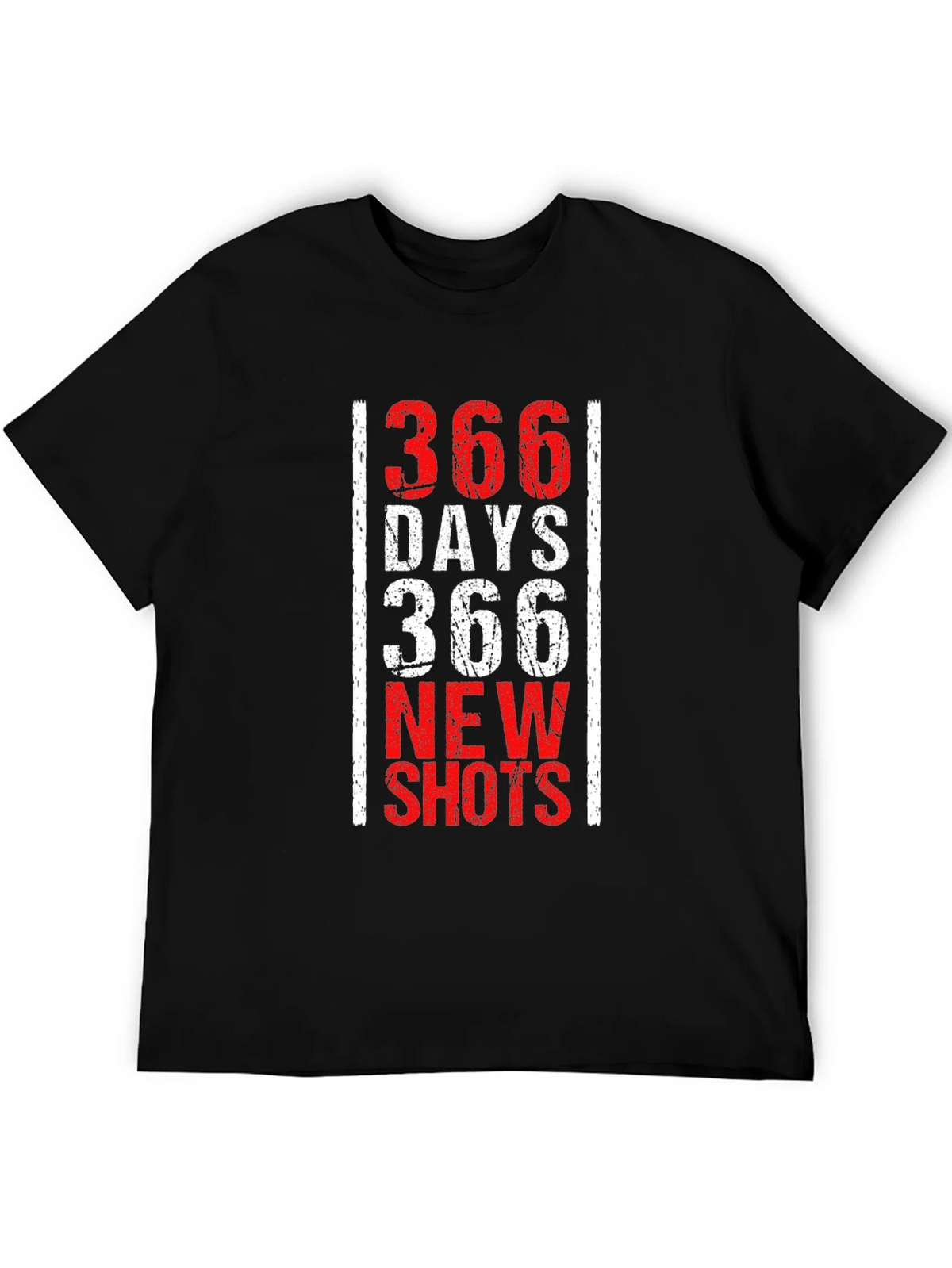 366 Days New Shots Black Graphic Tee product image 5