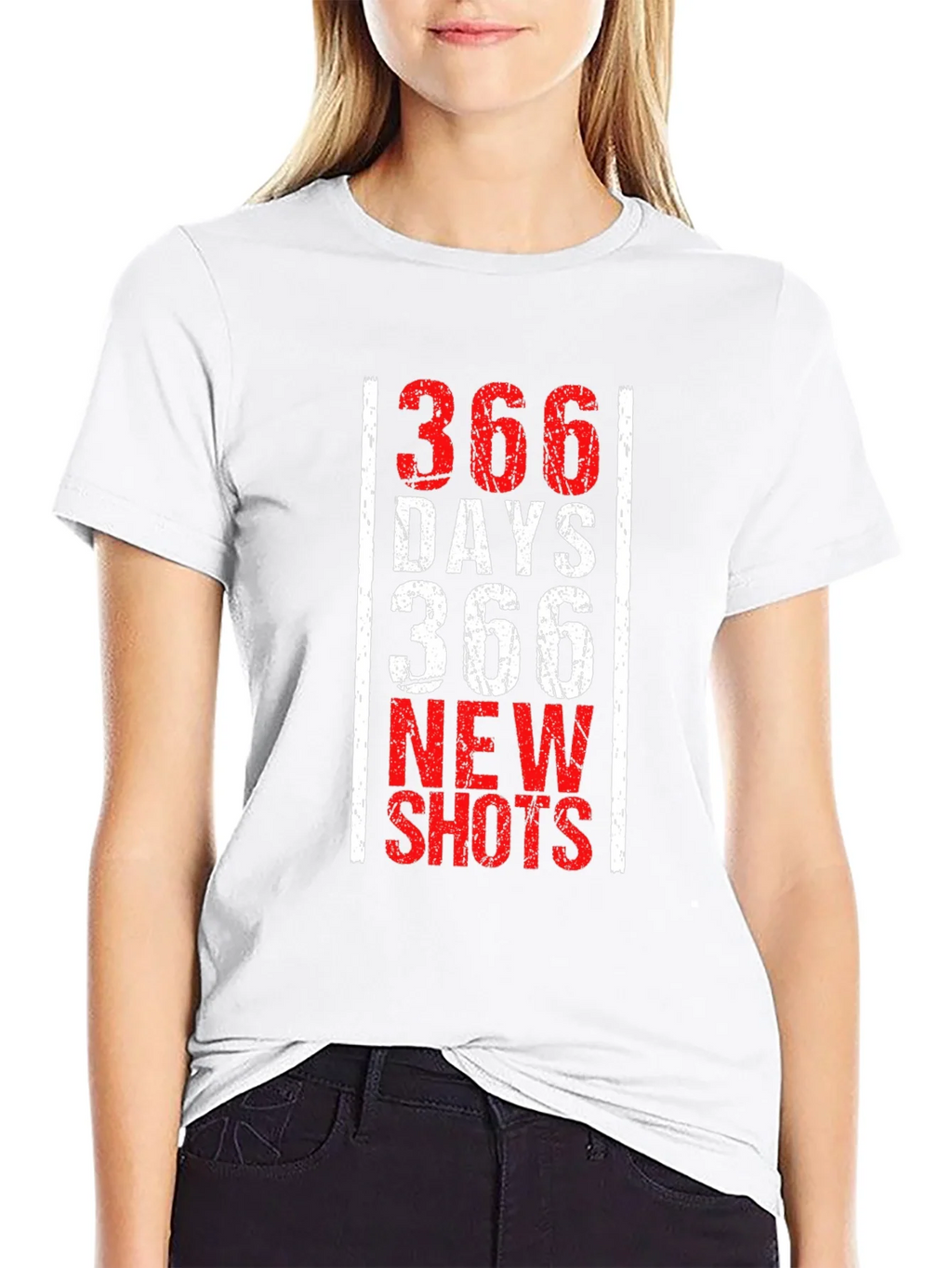 366 Days New Shots Black Graphic Tee product image 8
